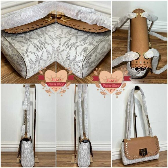 🤎Michael Kors Coated Canvas Shoulder or Crossbody Purse🤎 - Picture 4 of 17